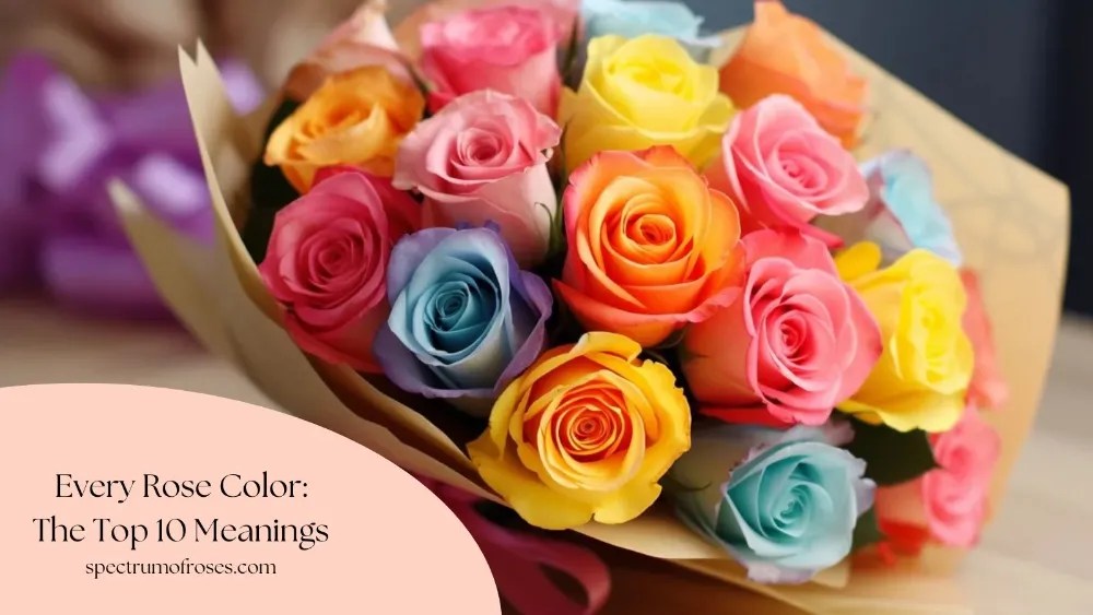Rose Colors & Meanings Spectrum of Roses