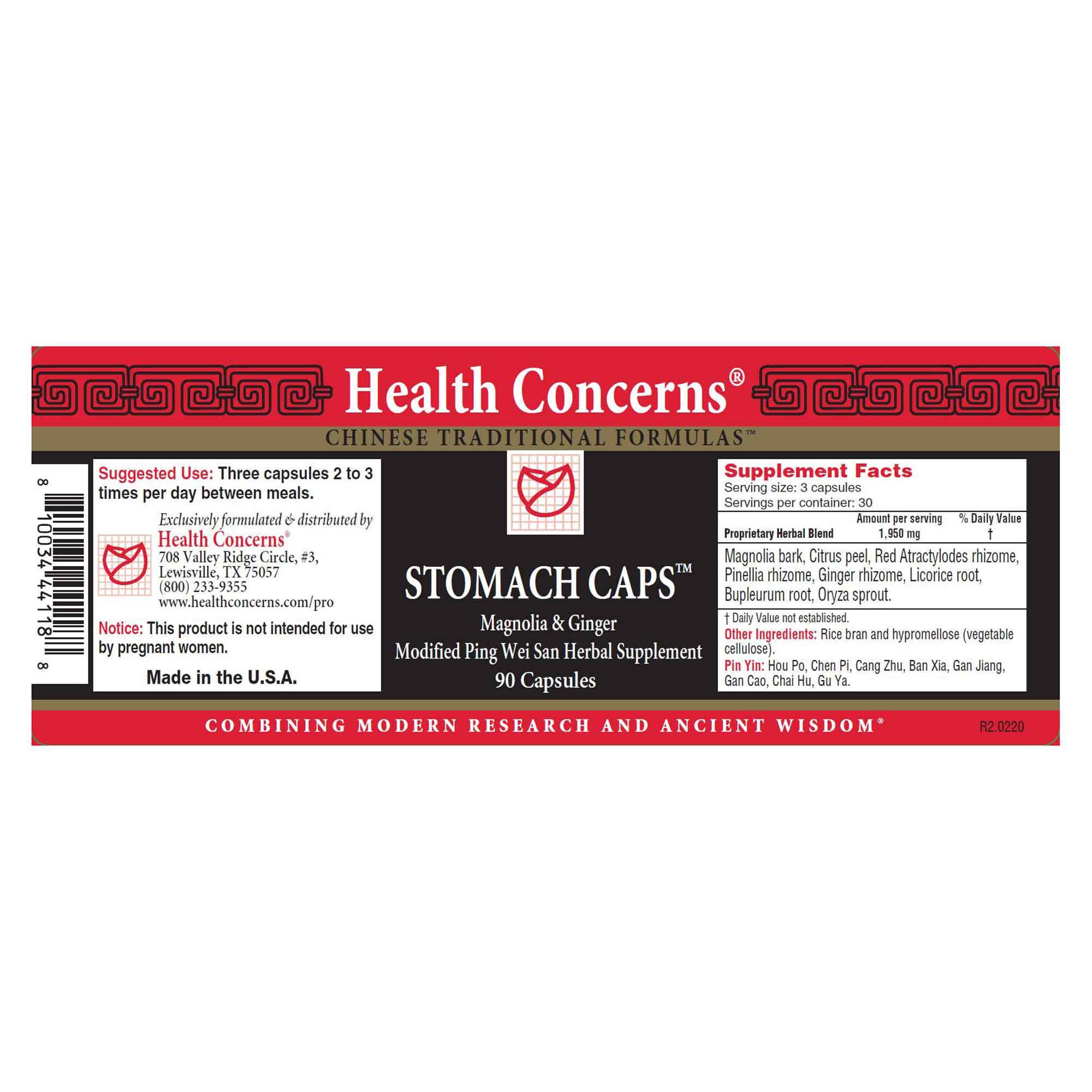 Buy Stomach Caps 90 capsules Online in Canada Spectrum Supplements