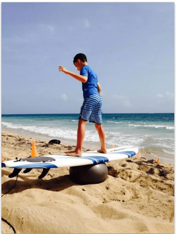 SurfStudentLearningBalance Spectrum Surf School Surf Lessons