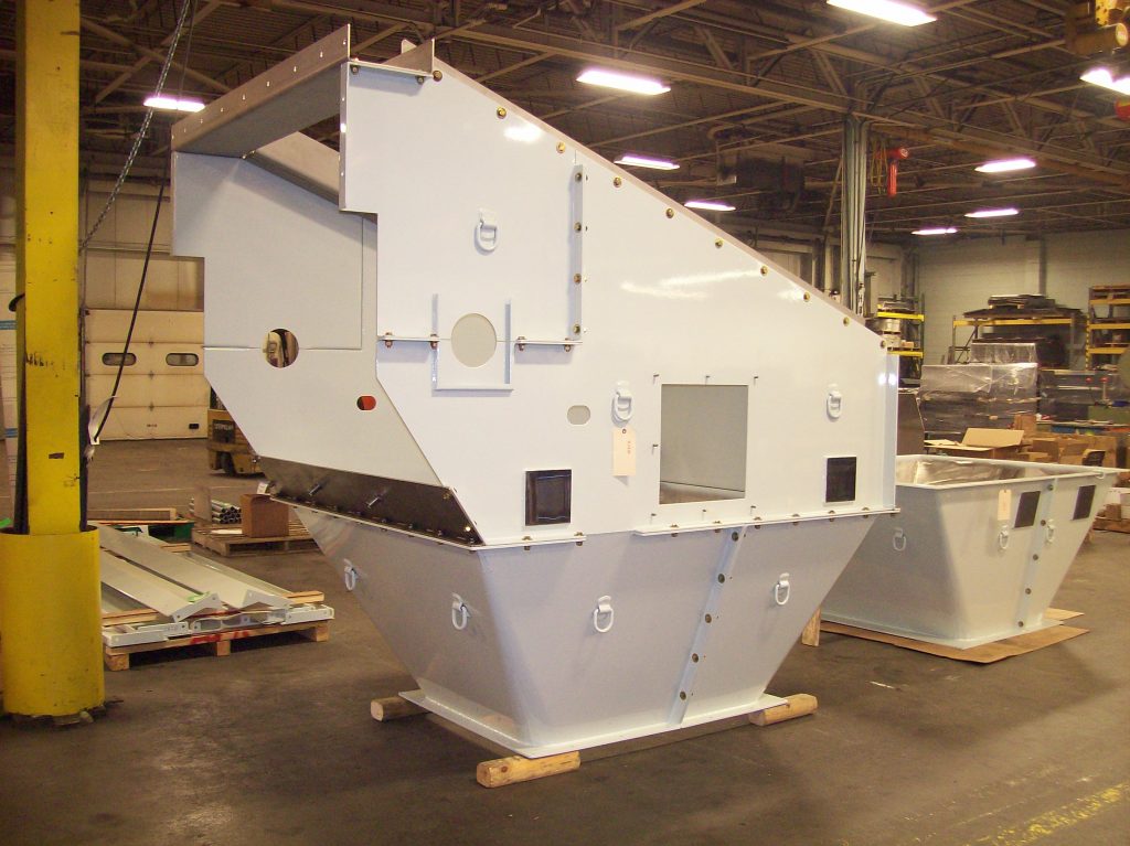 Discharges, Transfer Chutes and Hoppers for Bulk Material Handling