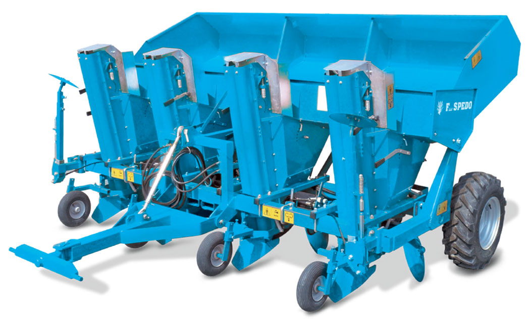 Automatic potato planters with hydraulic hopper F.lli Spedo