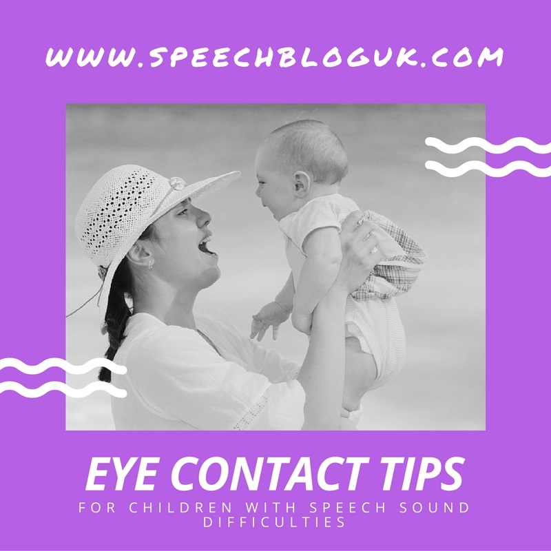 Encouraging eye contact Speechbloguk