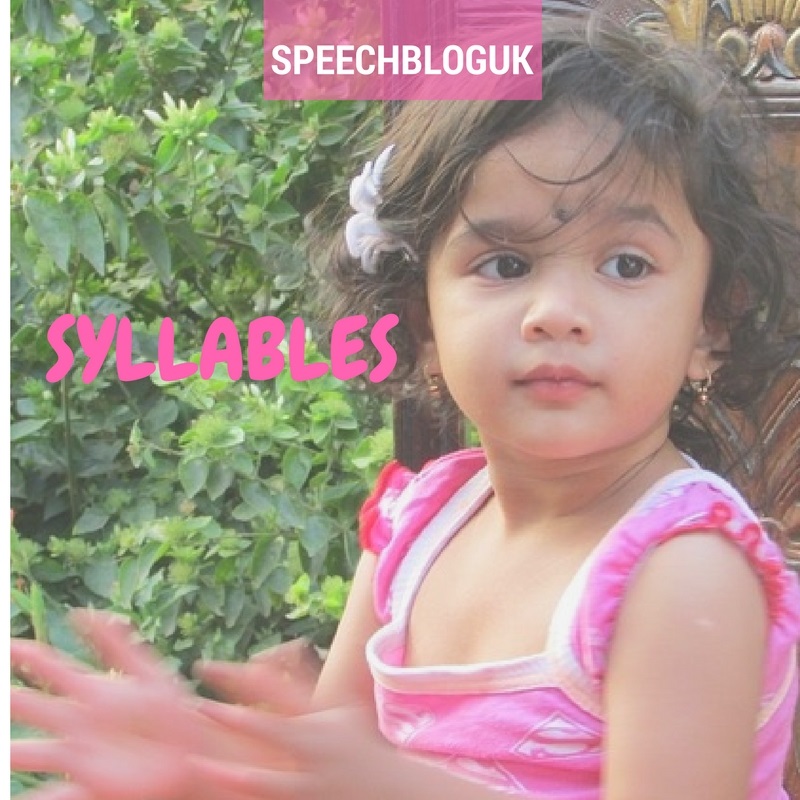 Syllables Speechbloguk