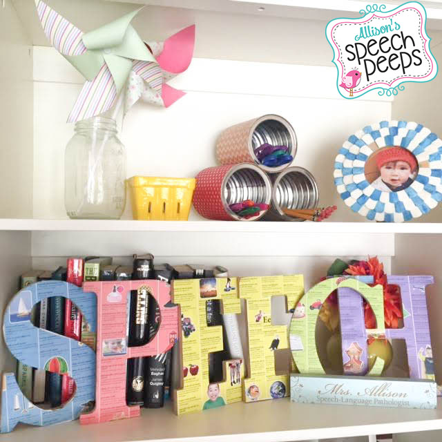 FUNCTIONAL Decoration for Your Therapy Room Speech Peeps