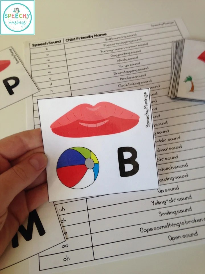 Speech Sound Cards Freebie Speechy Musings