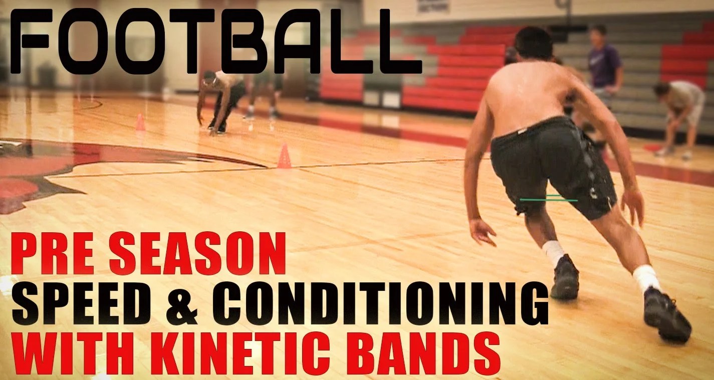 Football Speed Agility and Conditioning with Resistance Bands