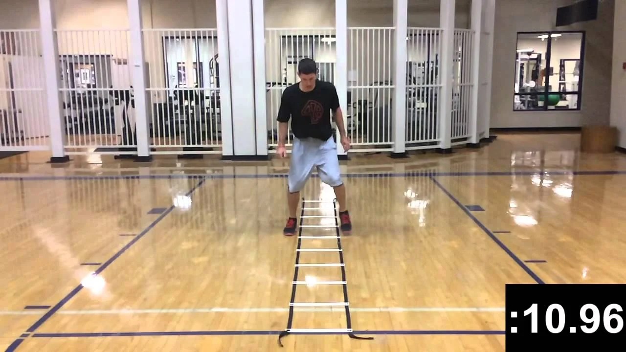 Agility Ladder Drills 30 Ladder Test Speed & Agility Training