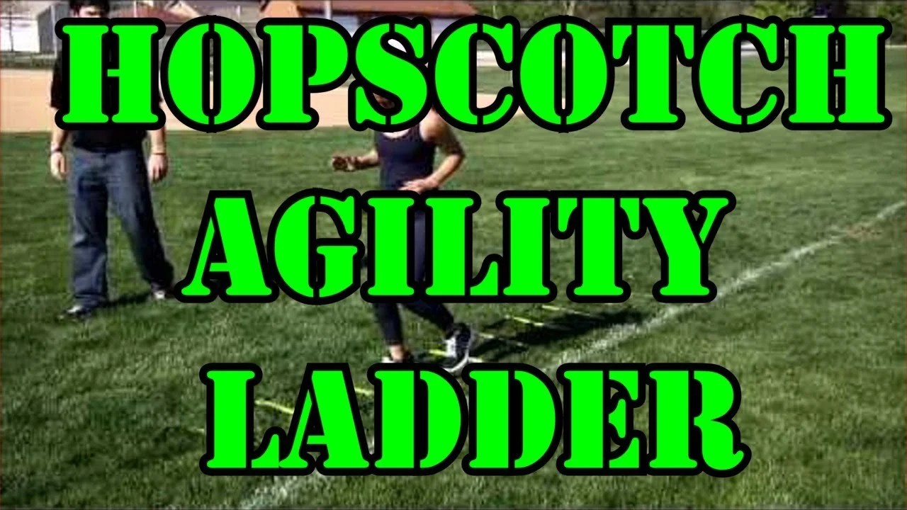 Hopscotch Agility Ladder Drill Speed & Agility Training