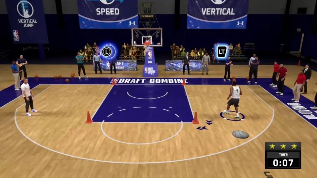 NBA 2K20 Draft Combine Agility & Sprinting Drills Speed & Agility