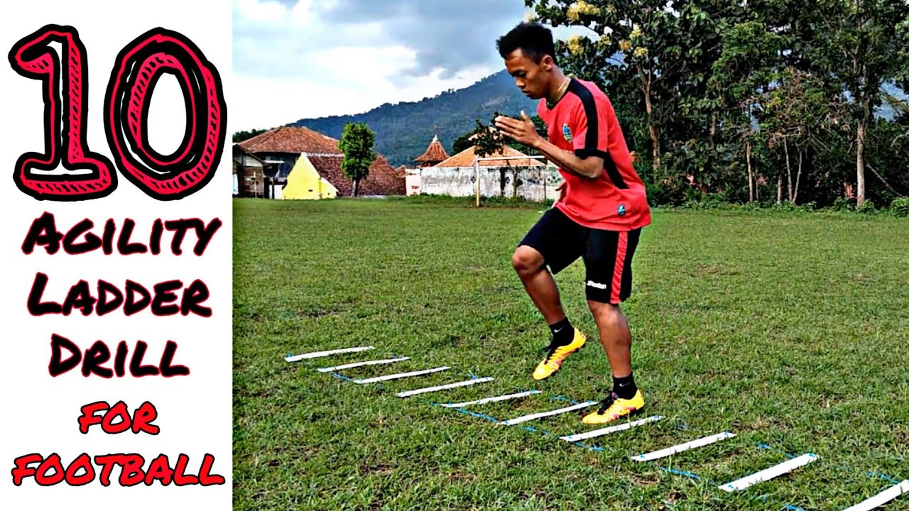 10 Agility Ladder Drill For Football Speed & Agility Training