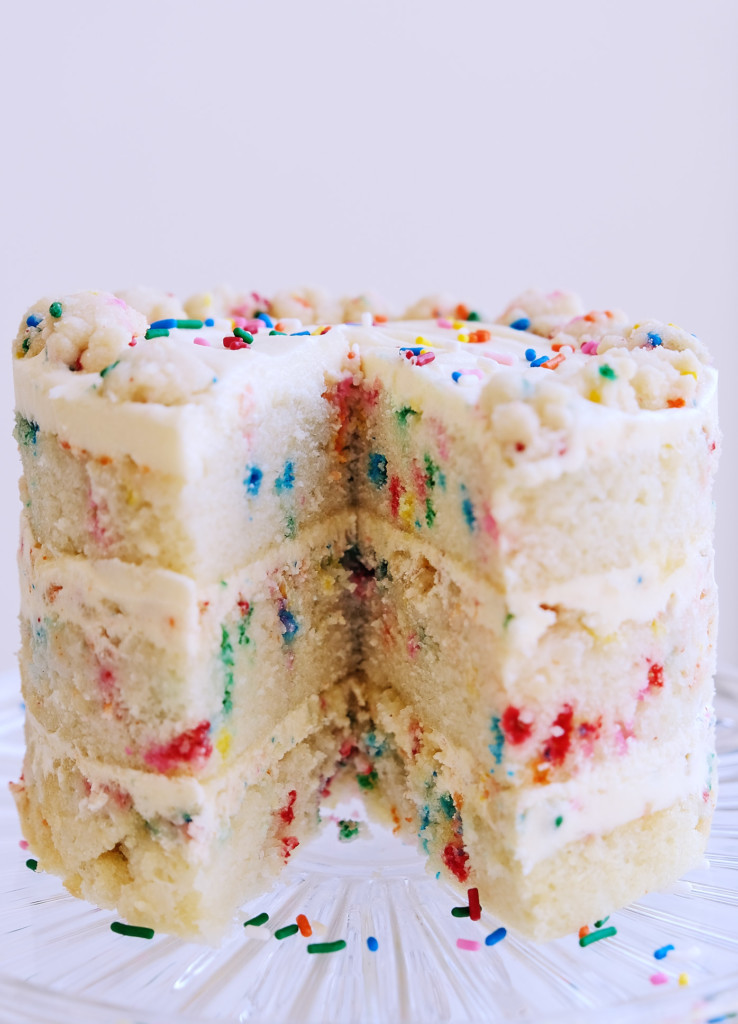 Milk Bar Birthday Cake [DairyFree, EggFree] Speedbump Kitchen