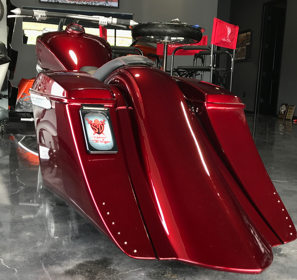 Hide-Away License Plate Bracket - $219.00 - Speed By Design