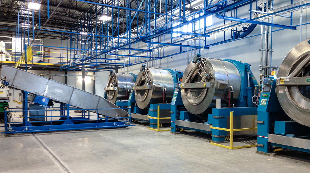 Speed Check Conveyor Commercial/Industrial Laundries