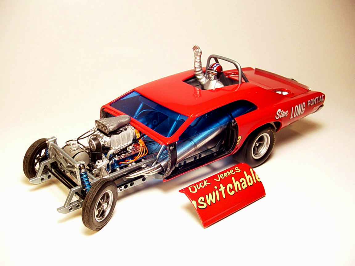 Speed City Resin Vintage Drag Racing Model Cars