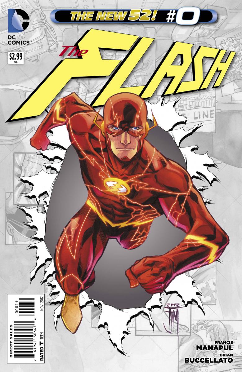 Flash 0 Final Cover Revealed Speed Force