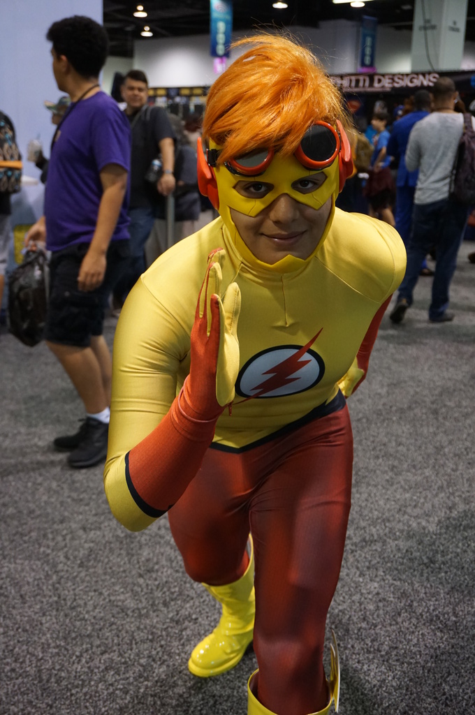 Kid Flash (Young Justice) cosplay at WonderCon Speed Force
