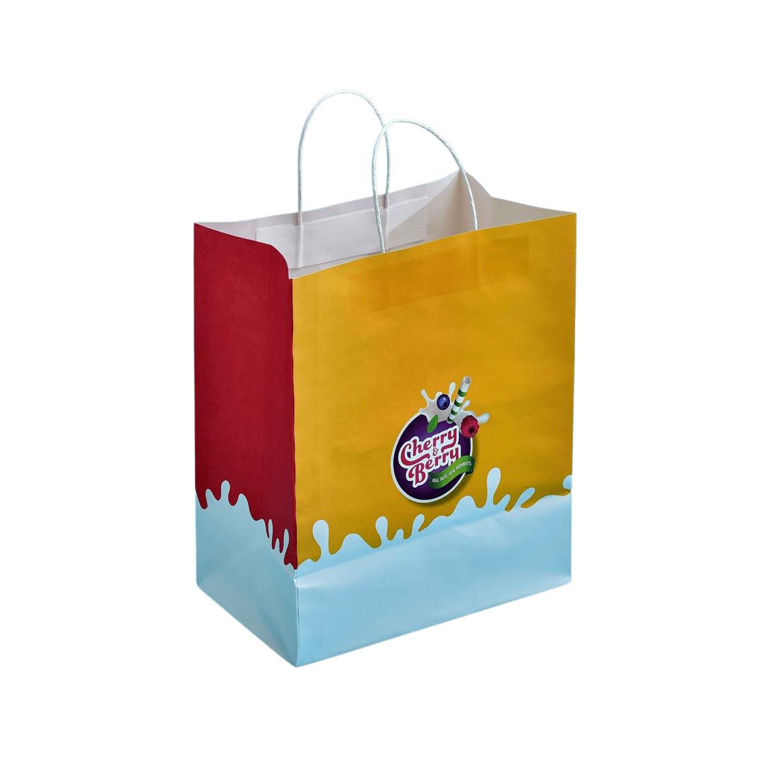 Kraft Paper Bag With Printing in Doha Qatar 1 Speedline
