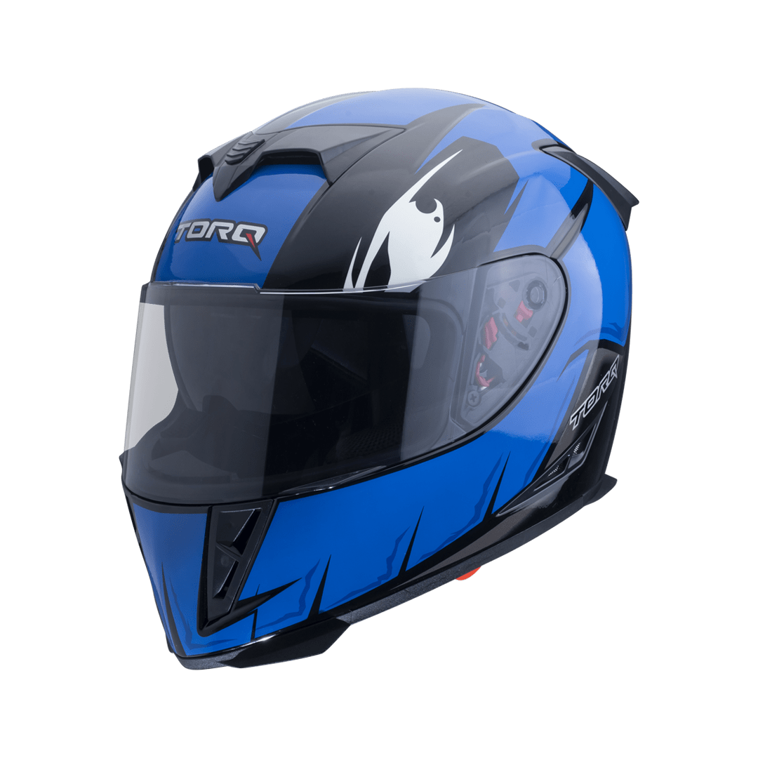 TORQ Ranger Reaper Helmets Glossy BlueBlack