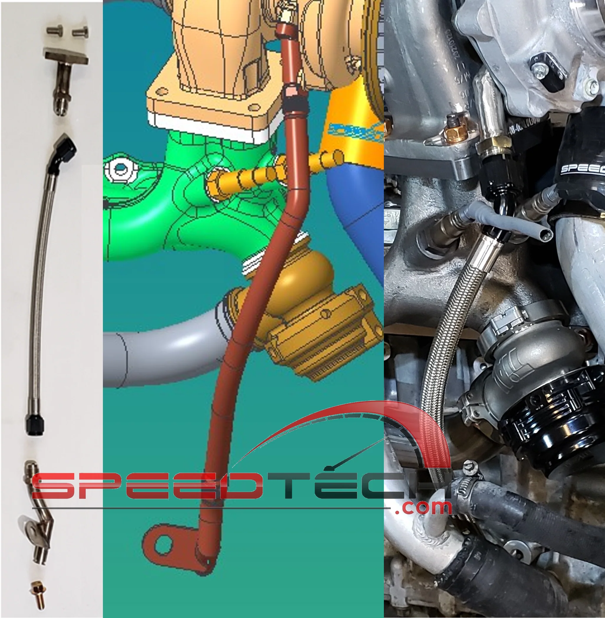 BMW N54 TOP MOUNT TURBO KIT Speedtech