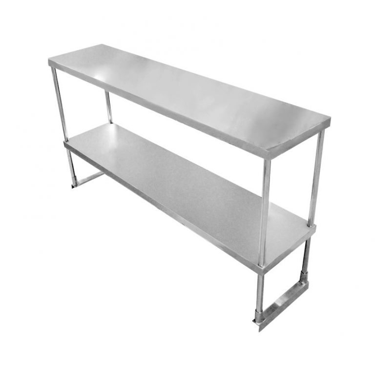48INCH STAINLESS STEEL DOUBLE DECK OVERSHELF
