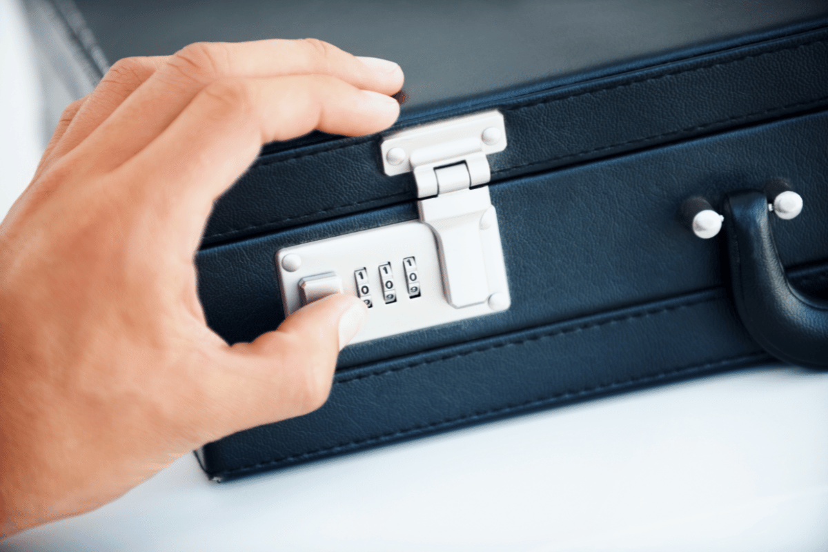 How to open a combination lock if you the code?