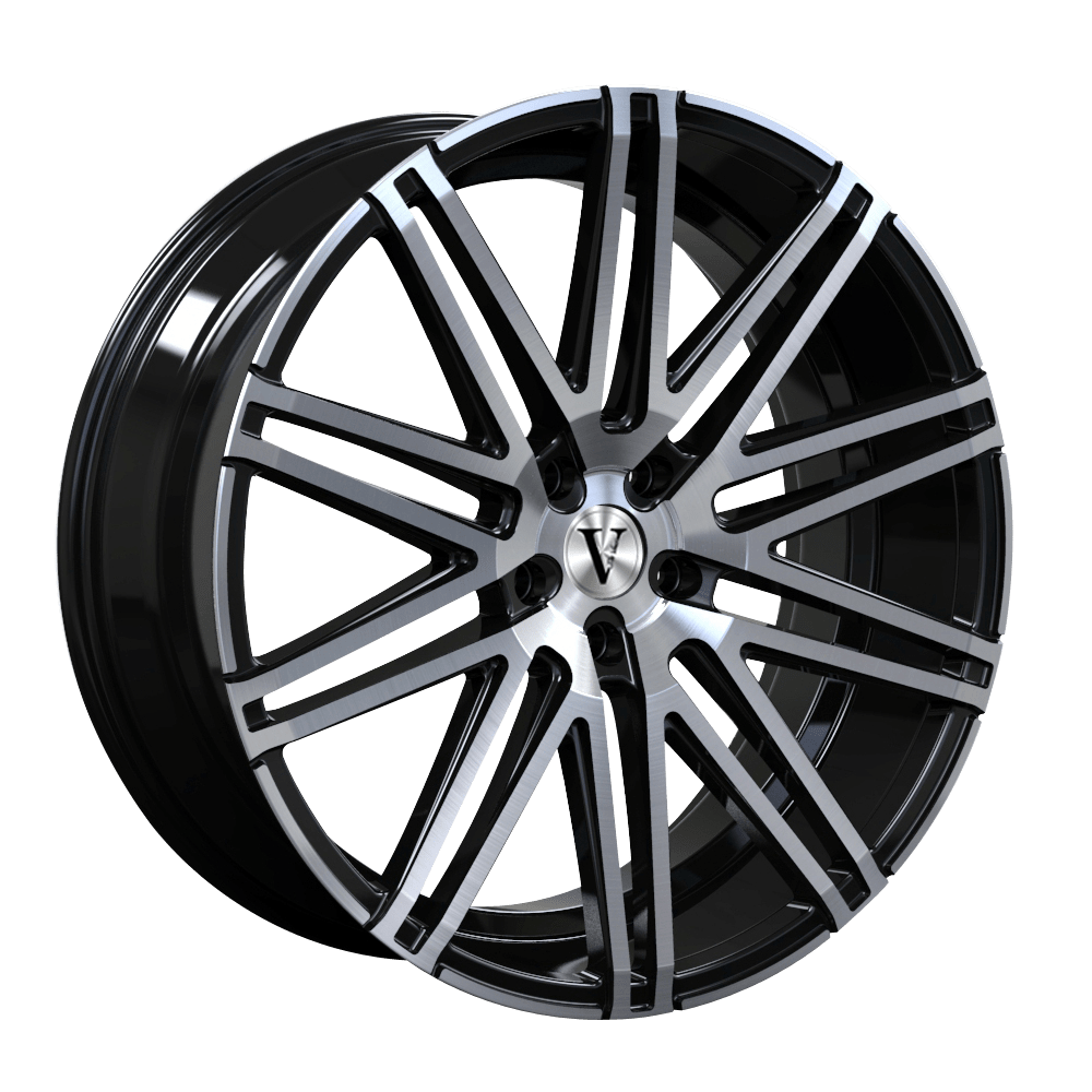 22" DaVinci Ghost Wheels Black Polished Speedy's Wheels & Tyres
