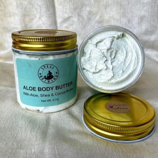Moisturizer for Sensitive Skin AloeBodyButter Spell Bathing