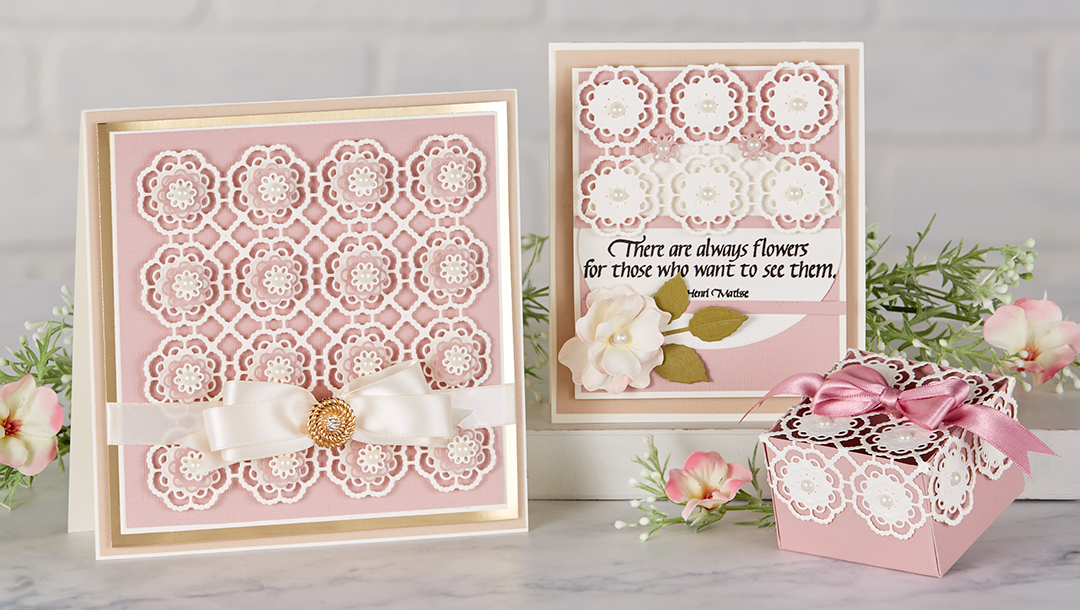 September 2019 Amazing Paper Grace Die of the Month is Here Snip It Flowers Spellbinders Blog