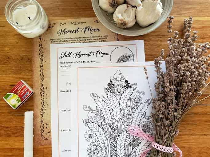 Harvest Full Moon Ritual & Spell Spells8