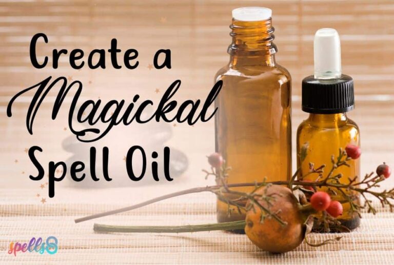 Magical Oils Process + Recipes to Craft Spell Oils Spells8