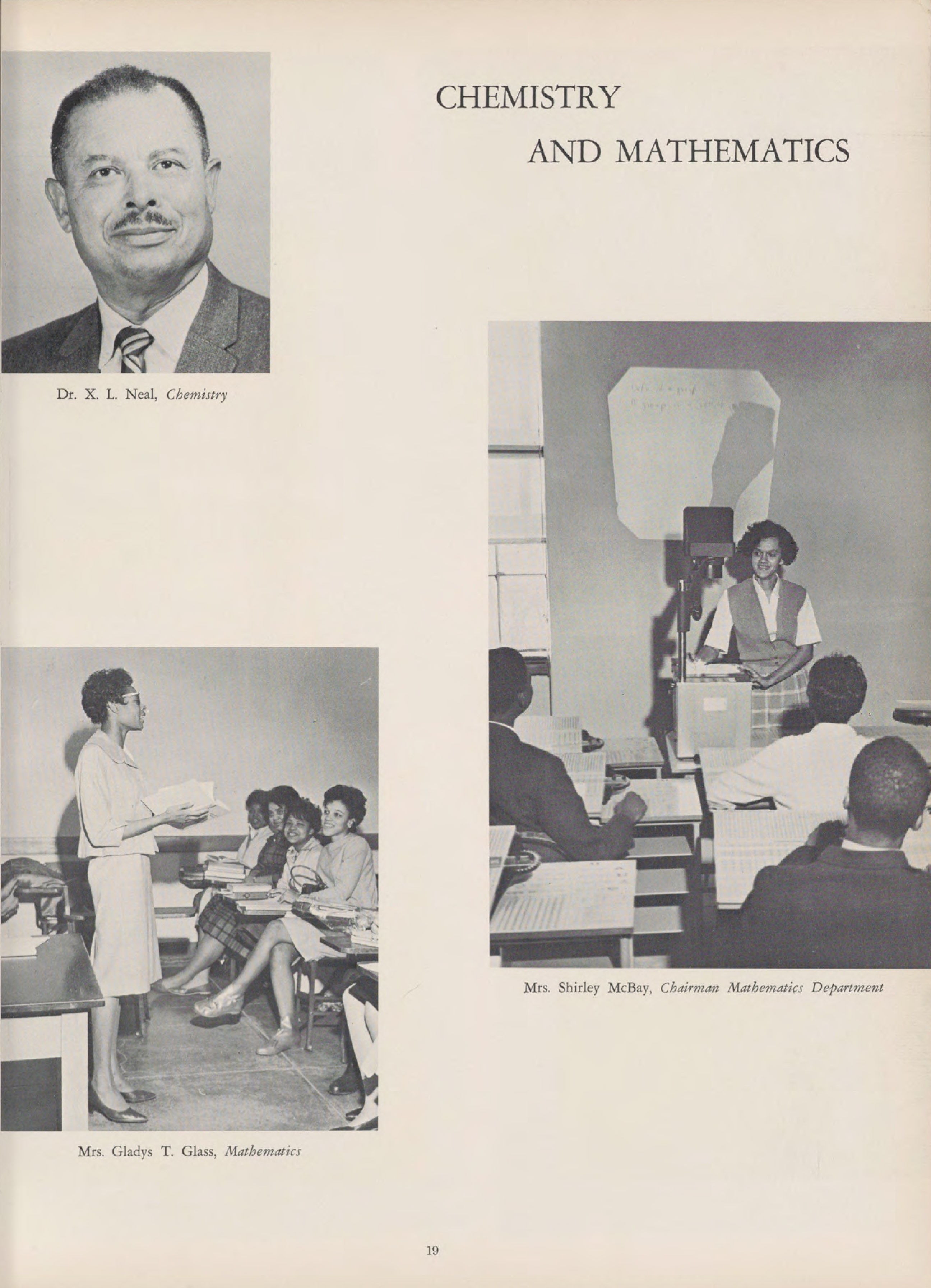 Spelman Math Time Line