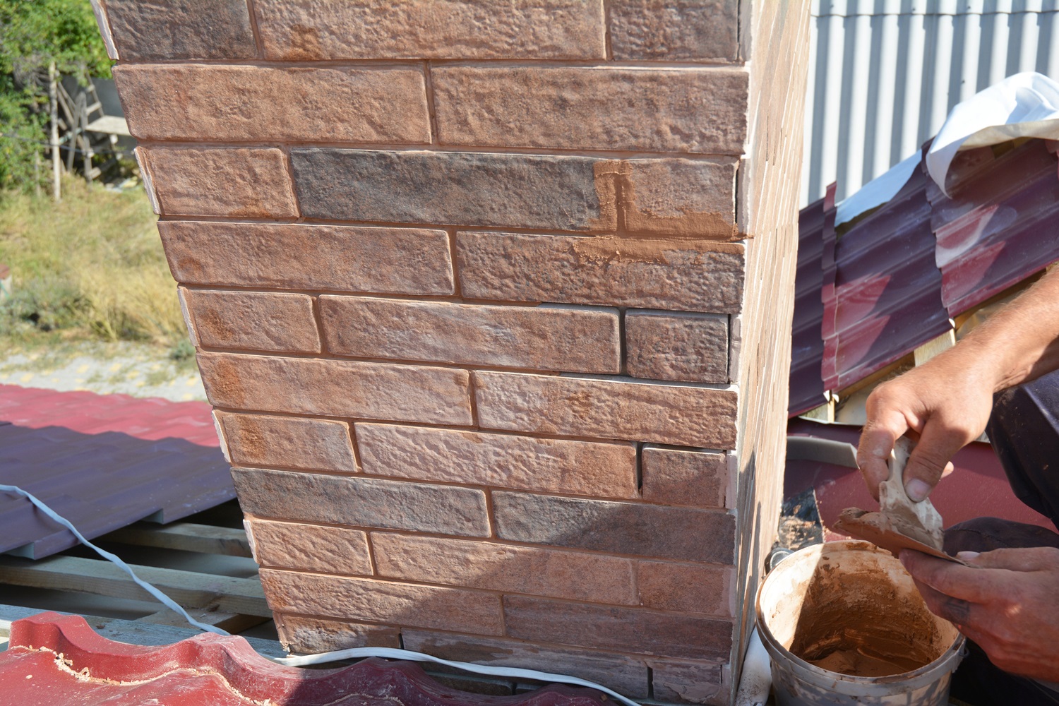 Fireplace Mortar Repair, Chimney Masonry & Crown Repair Near Me