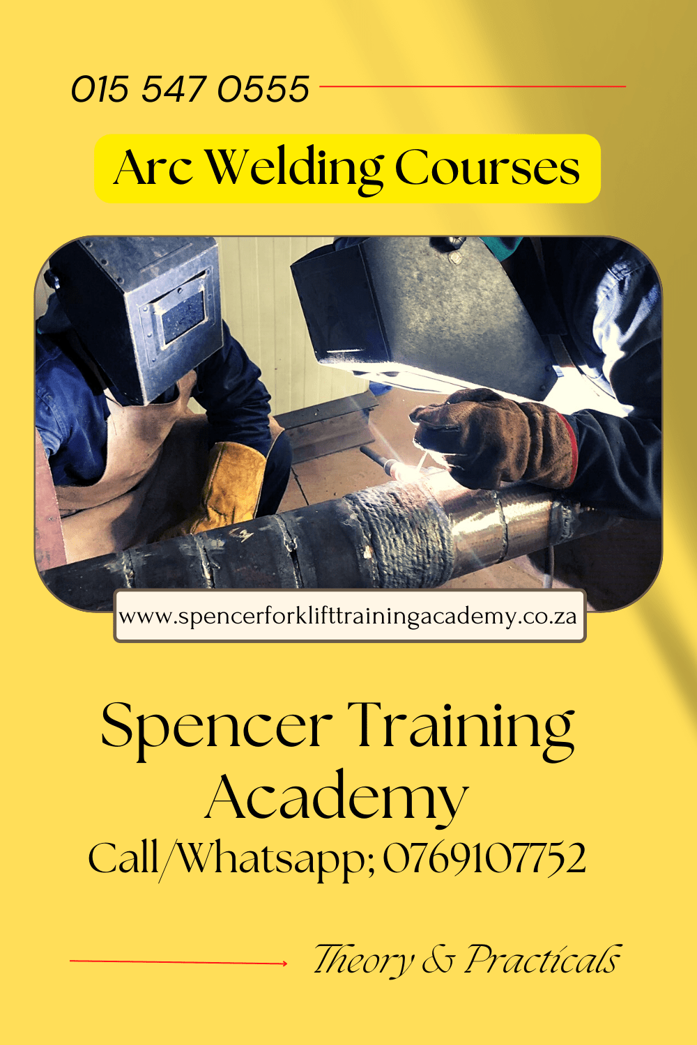 Arc welding training south africa Machinery Training Centre