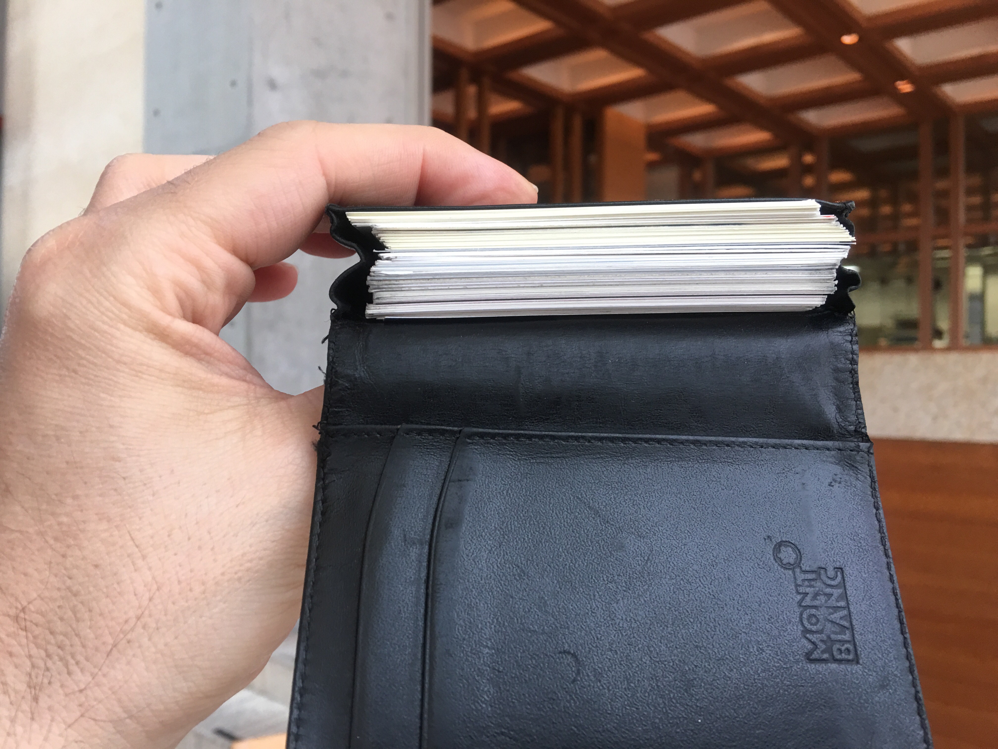 The Japanese Business mans card holder Spencer Wolfe