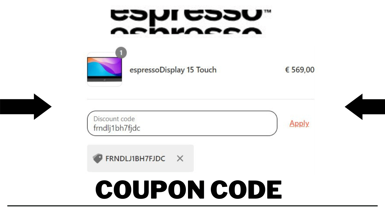 50.00 off Espresso Portable Monitor Coupon Code