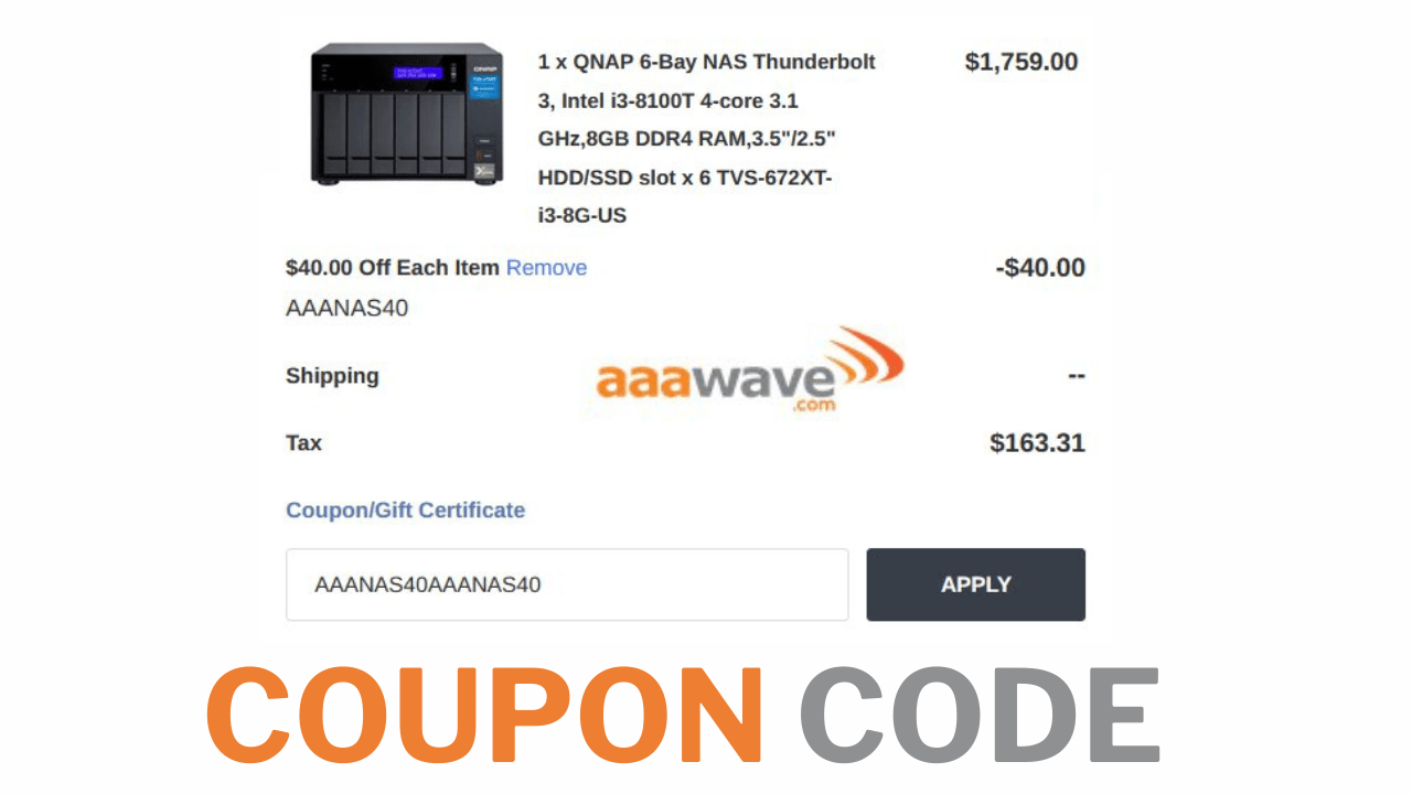 500.00 off Coupon Code AaaWave