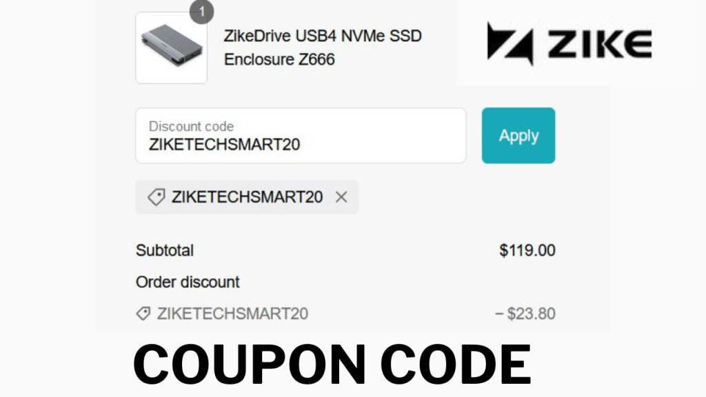 55 off Zike Tech Discount Code ZikeTech Coupon