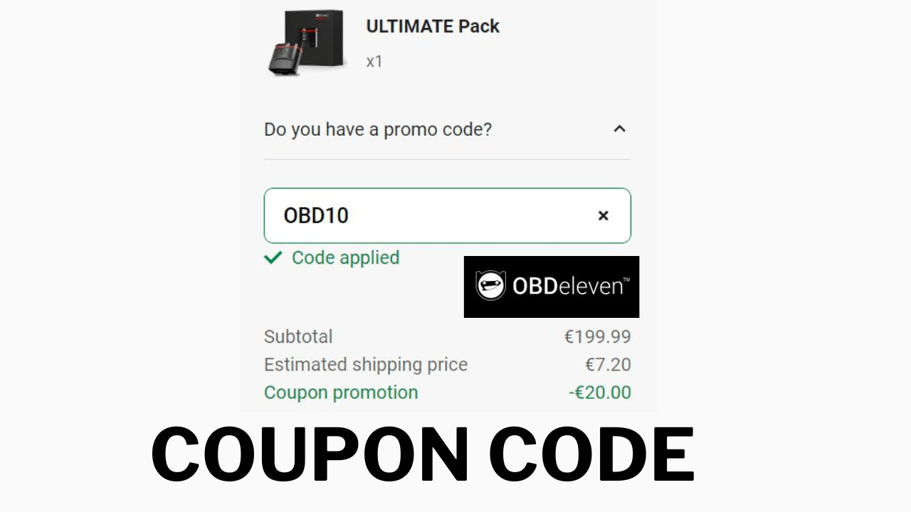 55 off Obd Eleven Promo Code ObdEleven Coupon