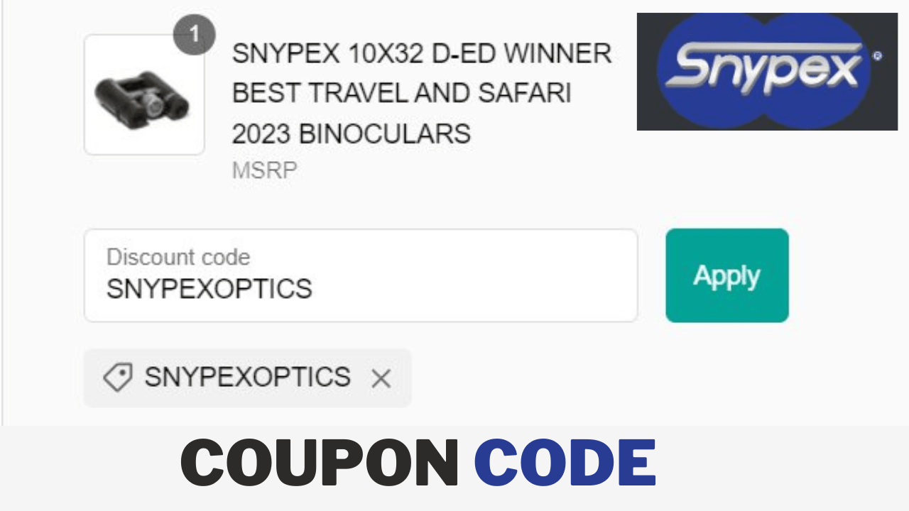 200.00 off Snypex Optics Coupon Code