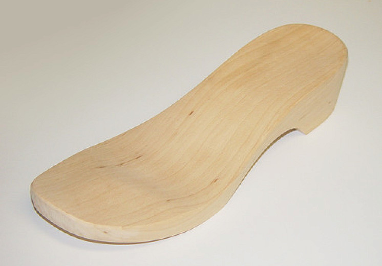 Wood soles