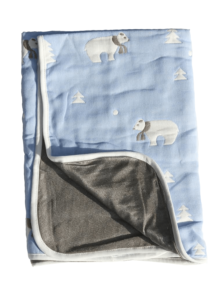 EMF Silver Lined Baby Blanket Spero Protection Clothing