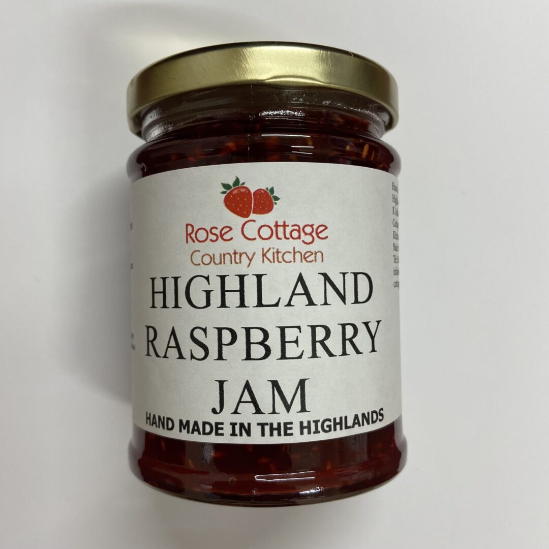 Rose Cottage Raspberry Jam Speyfruit Ltd