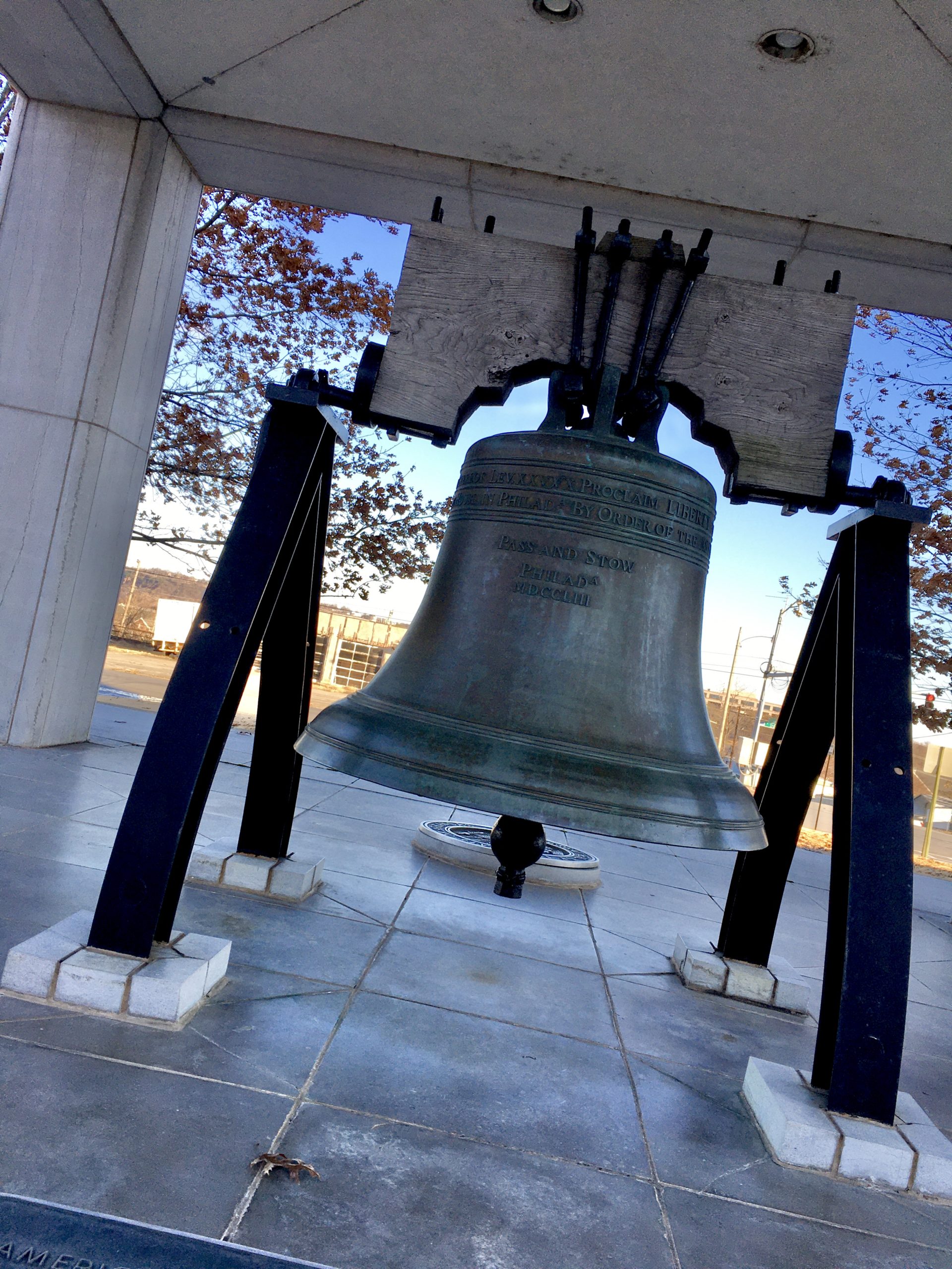 Liberty Bell Replica at Arkansas State Capitol Little Rock, Arkansas
