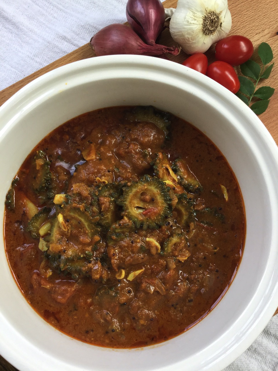 Pagarkai (Bitter Gourd) Kulambu Spice Container