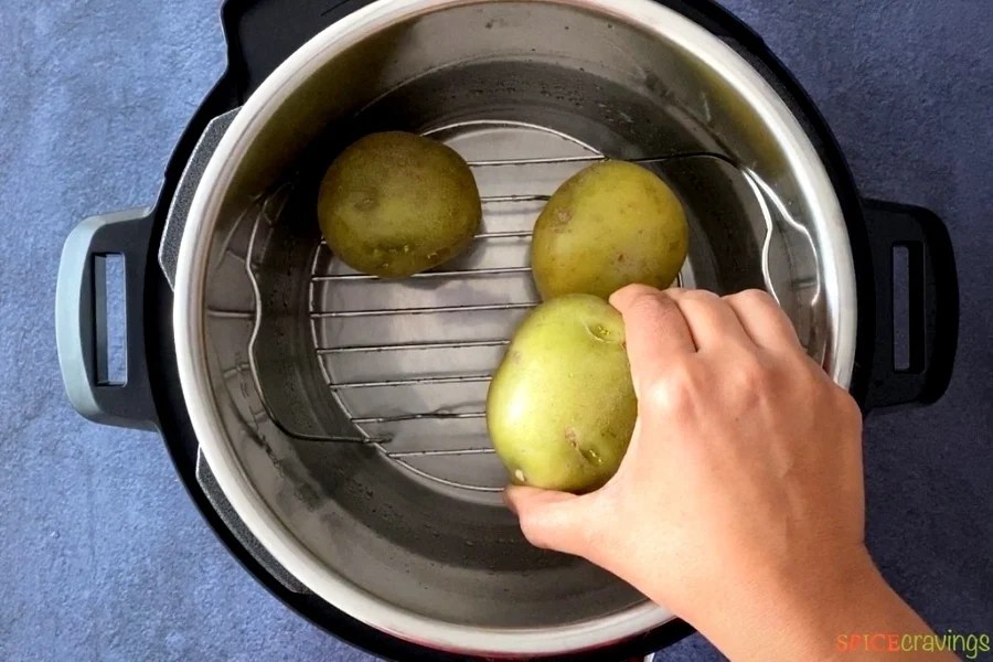Instant Pot Boiled Potatoes (Russet, Gold, Red, Baby) Spice Cravings