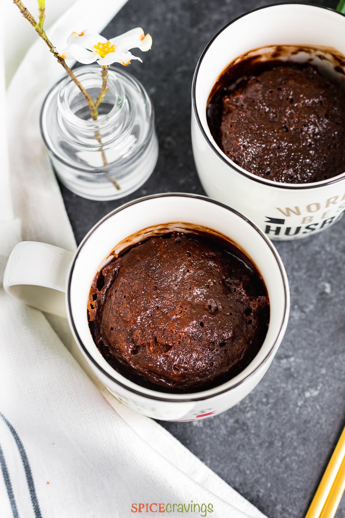 recette mug cake nutella sans oeuf