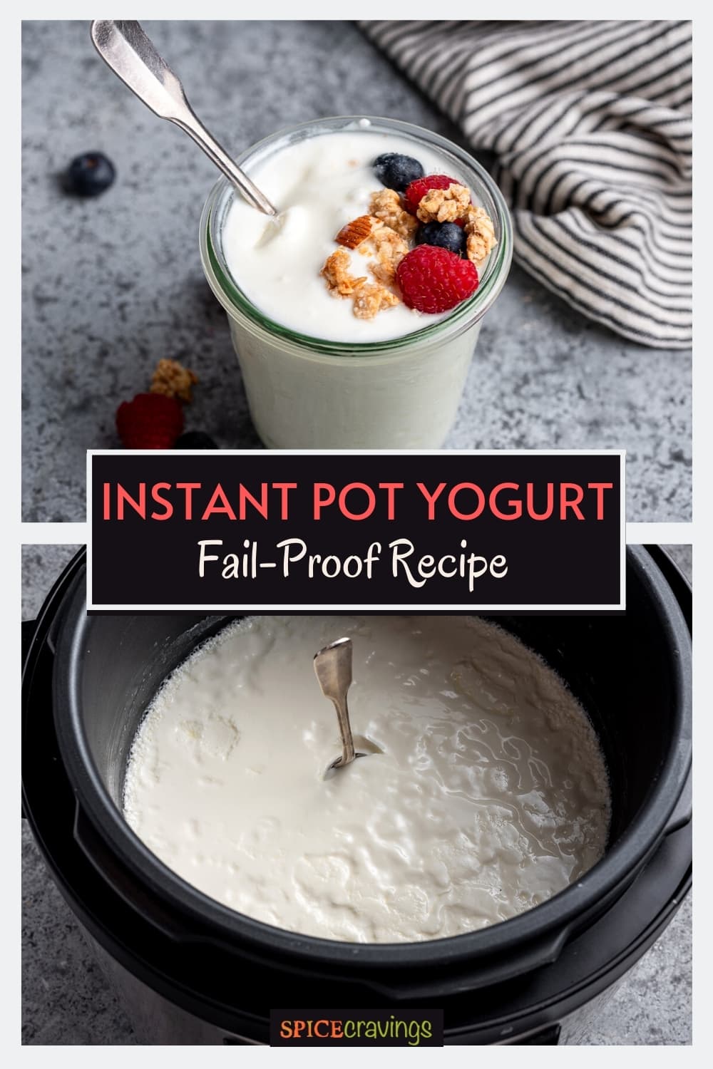 Instant Pot Yogurt Spice Cravings