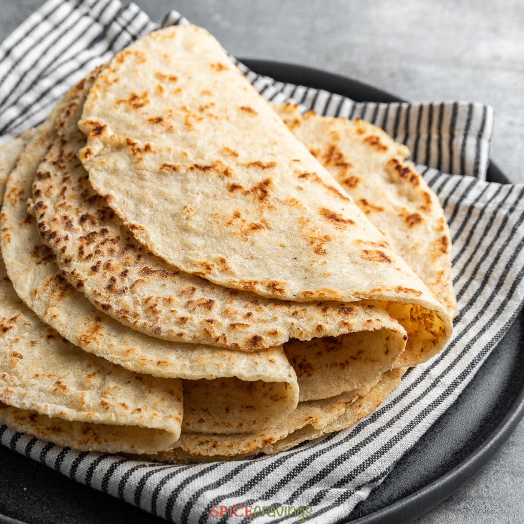 Keto Roti (Low Carb Flatbread) Spice Cravings