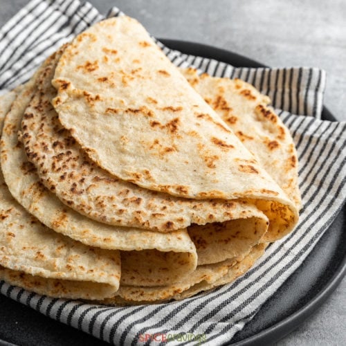 Keto Roti (Low Carb Flatbread) Spice Cravings