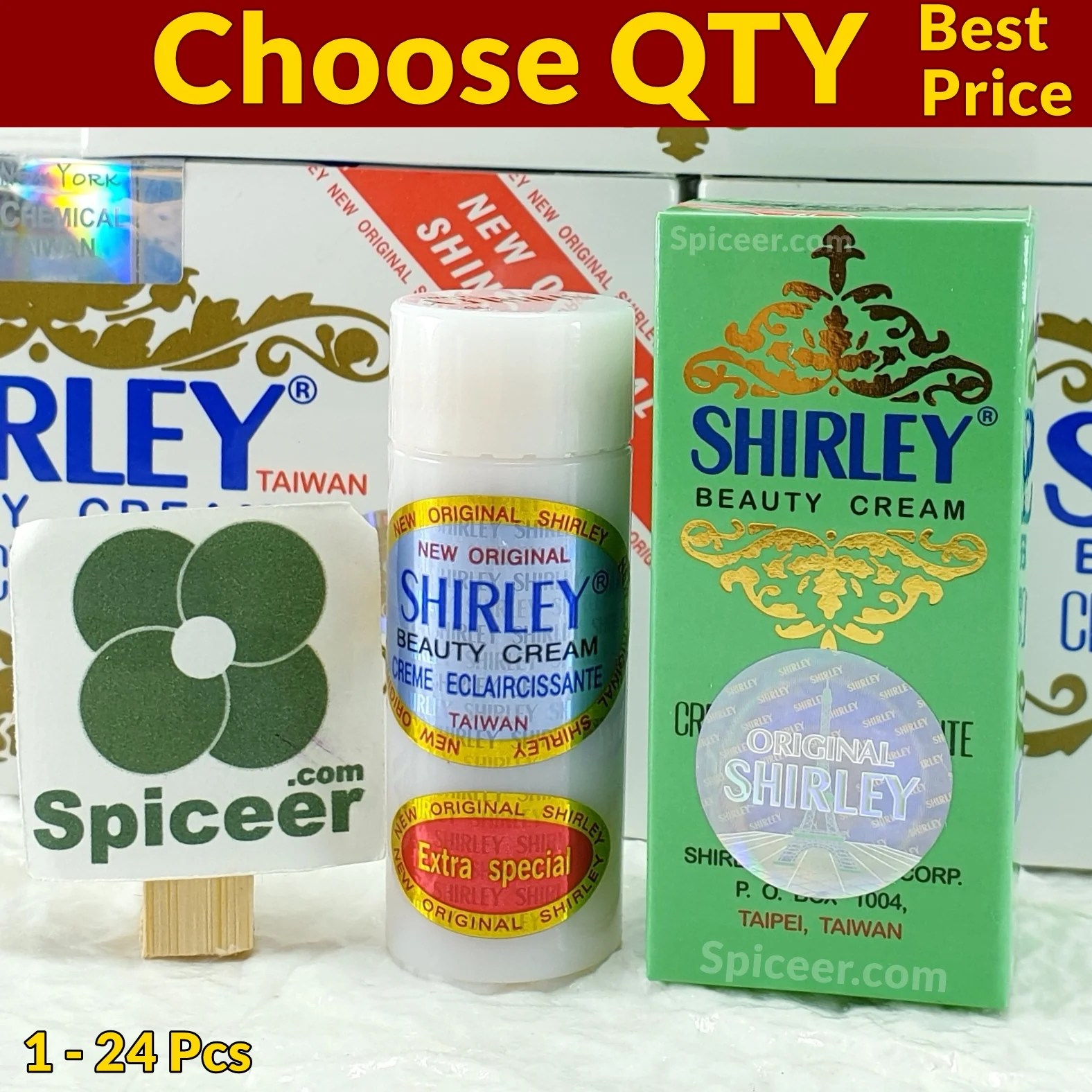 Original Shirley Beauty Cream 10g spiceer